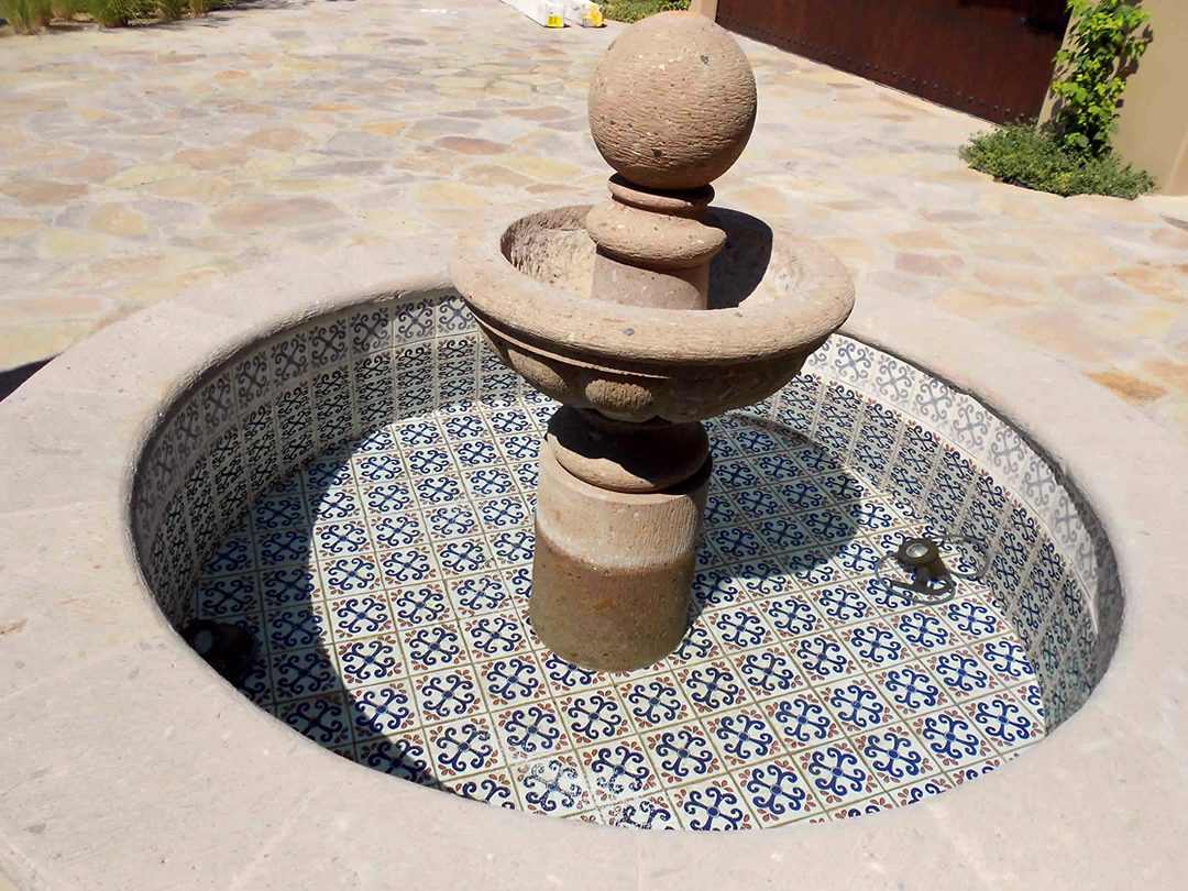 decorated-talavera-tile-fountain